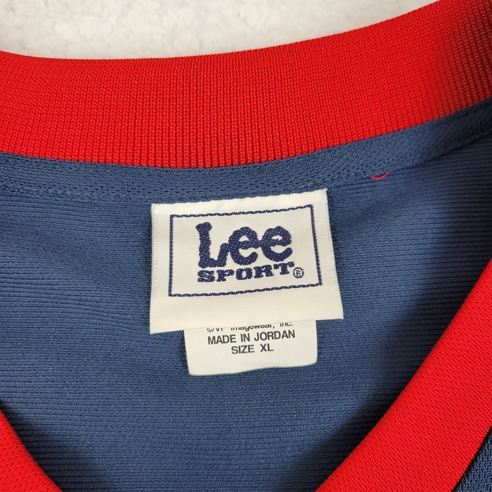 St. Louis Cardinals Shirt Mens XL Blue Red MLB Baseball Jersey Lee Sport Fan Tee - Picture 4 of 11